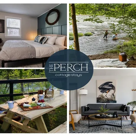 Perch Cottages #11 - Mountain Views, Sauna, Private Creek Access